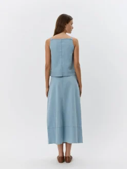 SOFIE SCHNOOR Seliasw Skirt Light Blue