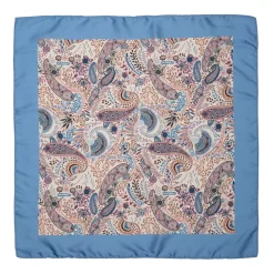 SUI AVA Mari Bloom Scarf Paisley Light Blue