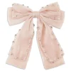 SUI AVA Pastel Crystal Bow Rose