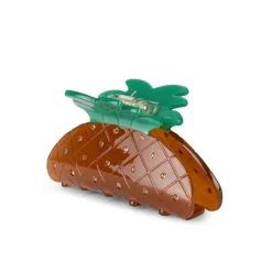 SUI AVA Pineappel Big Hårklemme Brown