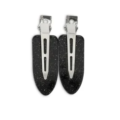 SUI AVA Starry Night Hair Clip Set Of 2 Black Mini