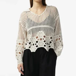 Y.A.S Yasnola LS Knit Pullover Birch